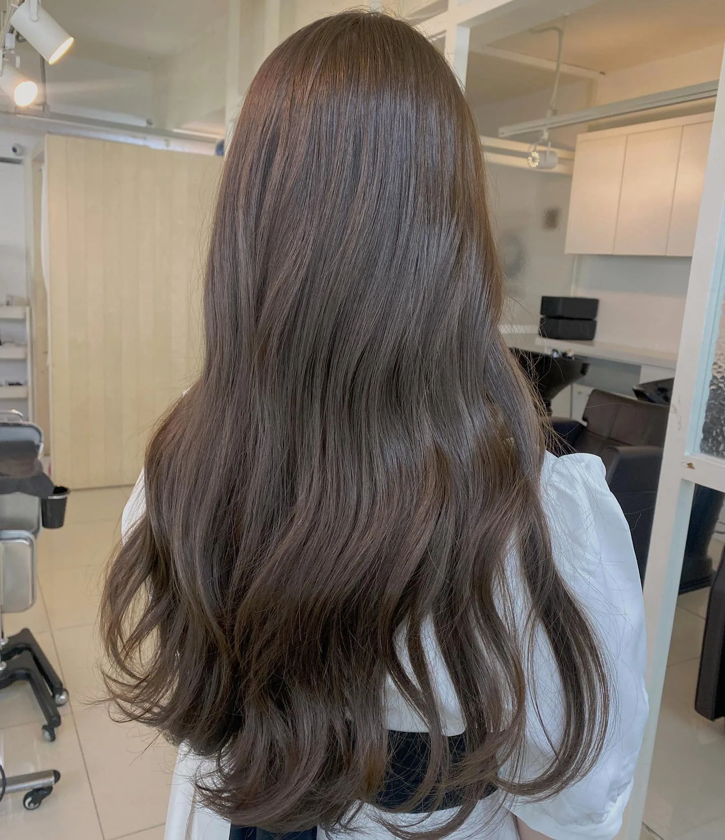 Chocolate Brown Korean Hair Color