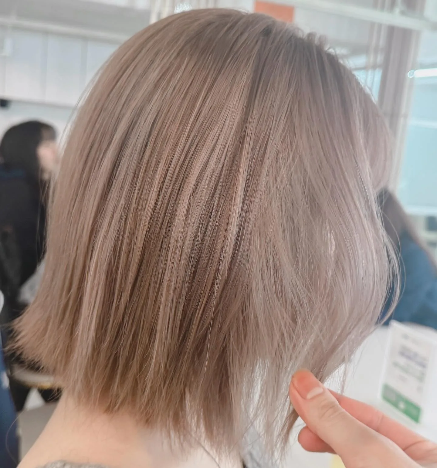 Milk Tea Blonde Korean Hair Color