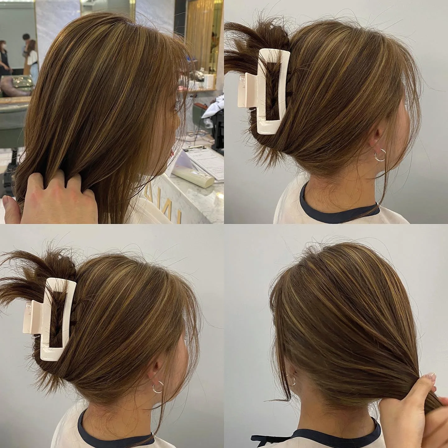 Versatile Highlights Korean Hair Color