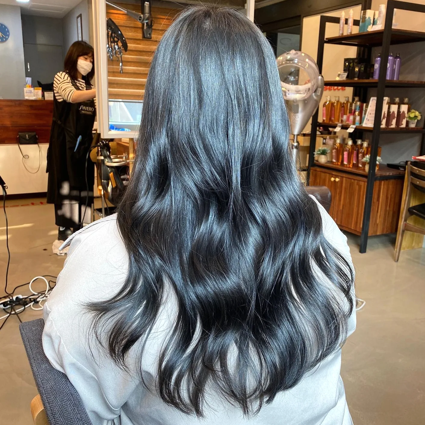 7 Beautiful Korean Smoky Purple Hair Inspirations | Seoul Hair Salon 4 Korean Smoky Purple Hair at Seoul Hair Salon