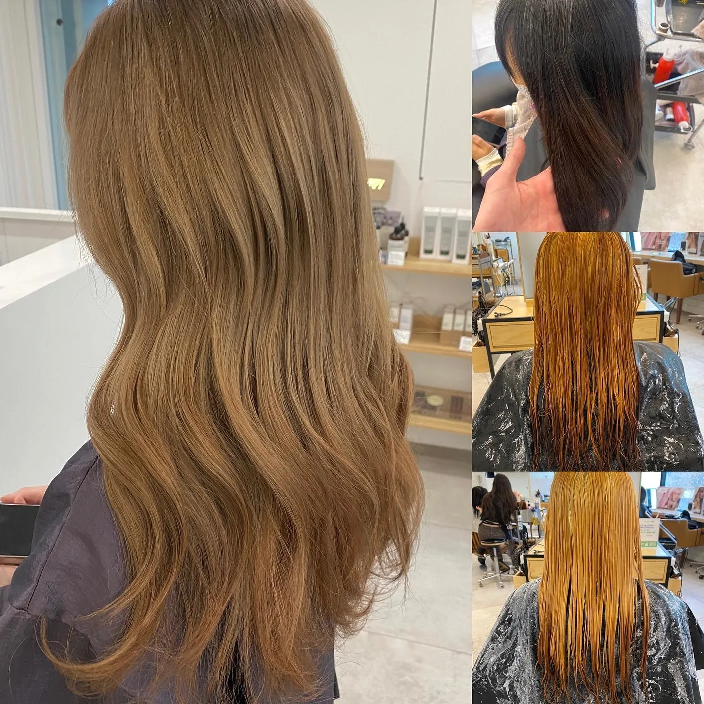 7 Amazing Korean Beige Hair Color Trends in 2026 | Seoul Hair Salon 5 Korean Beige Hair Color coloring process