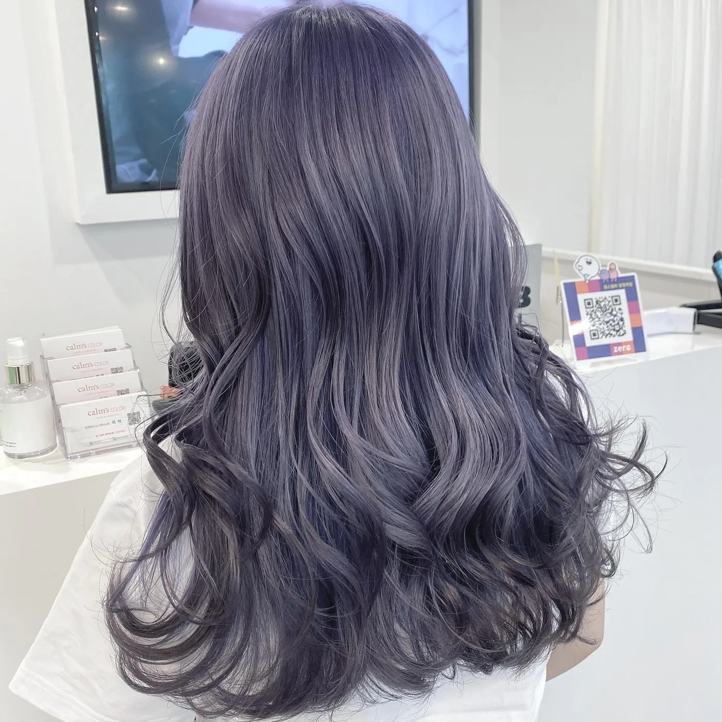 7 Beautiful Korean Dusty Rose Hair Inspirations | Seoul Hair Salon 3 Korean Dusty Rose Hair style example