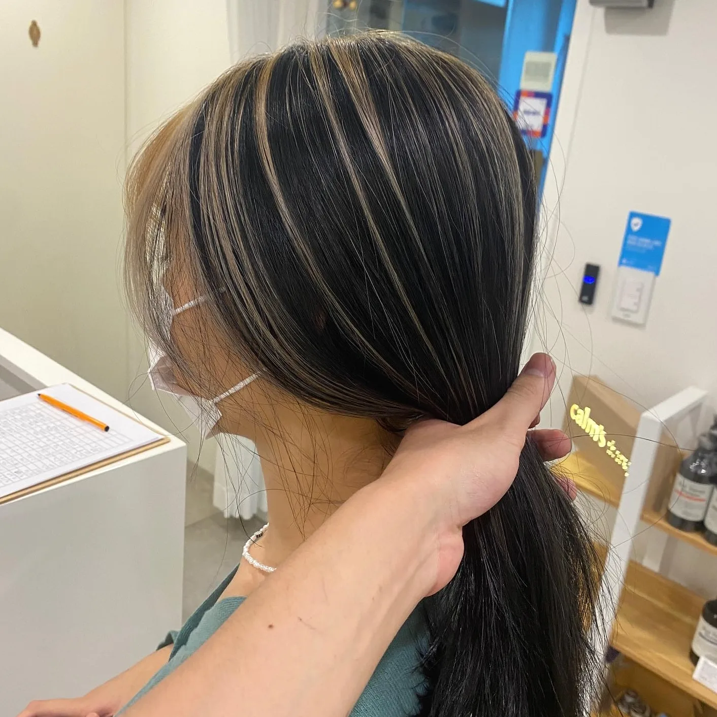 face-framing highlights 2026 - Style 3 at Korea Hair Salon Seoul