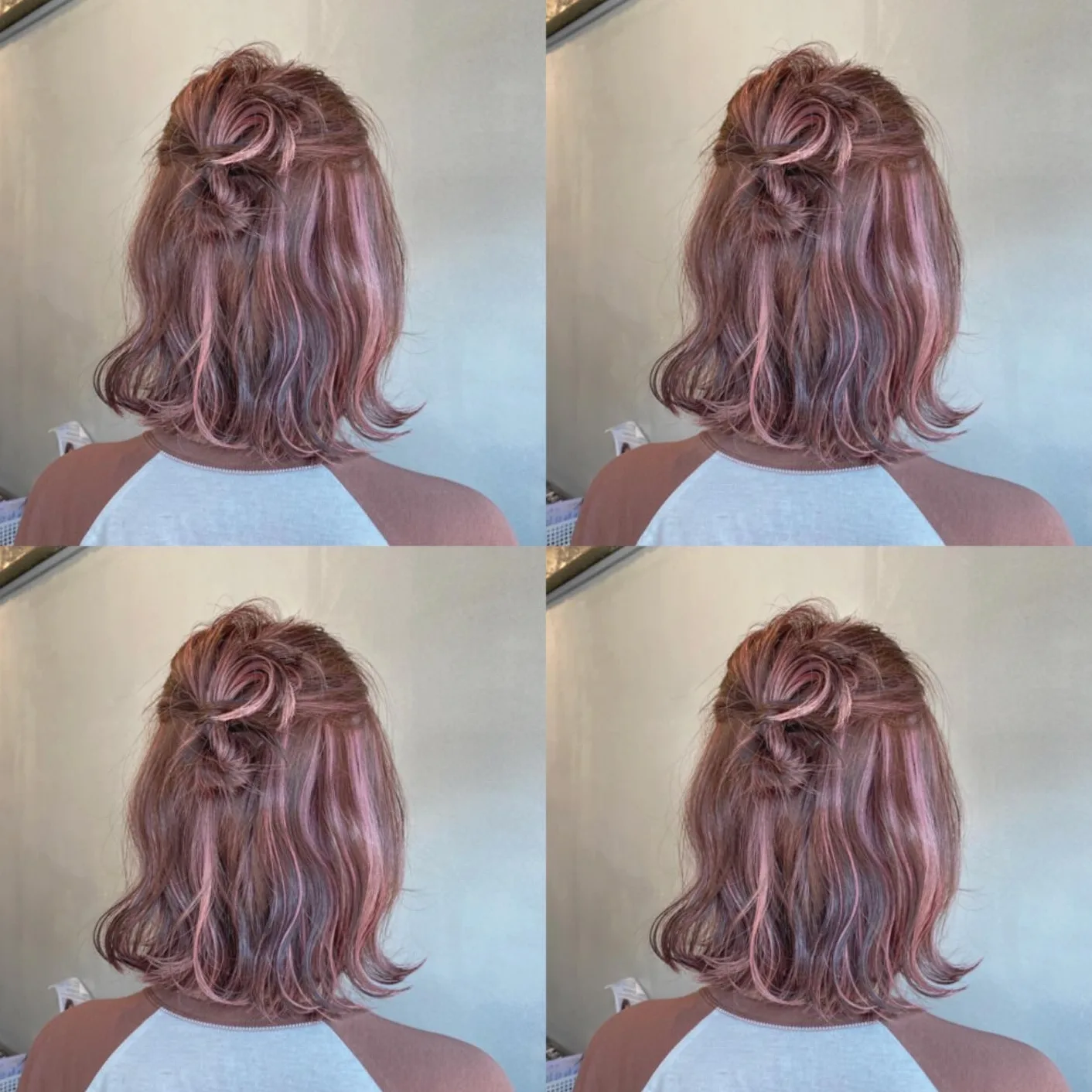 pastel hair highlights Korea 2026 - Style 4 at Korea Hair Salon Seoul