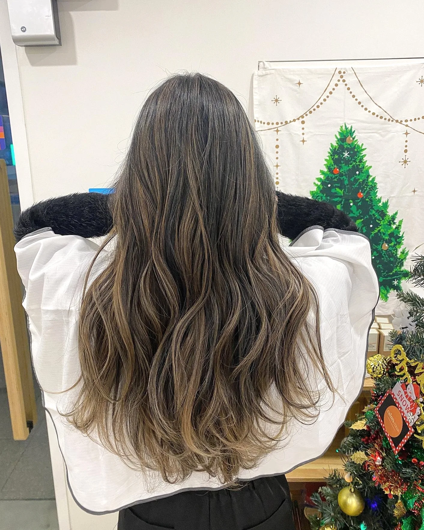 ash brown balayage Seoul - Style 4 at Korea Hair Salon Seoul