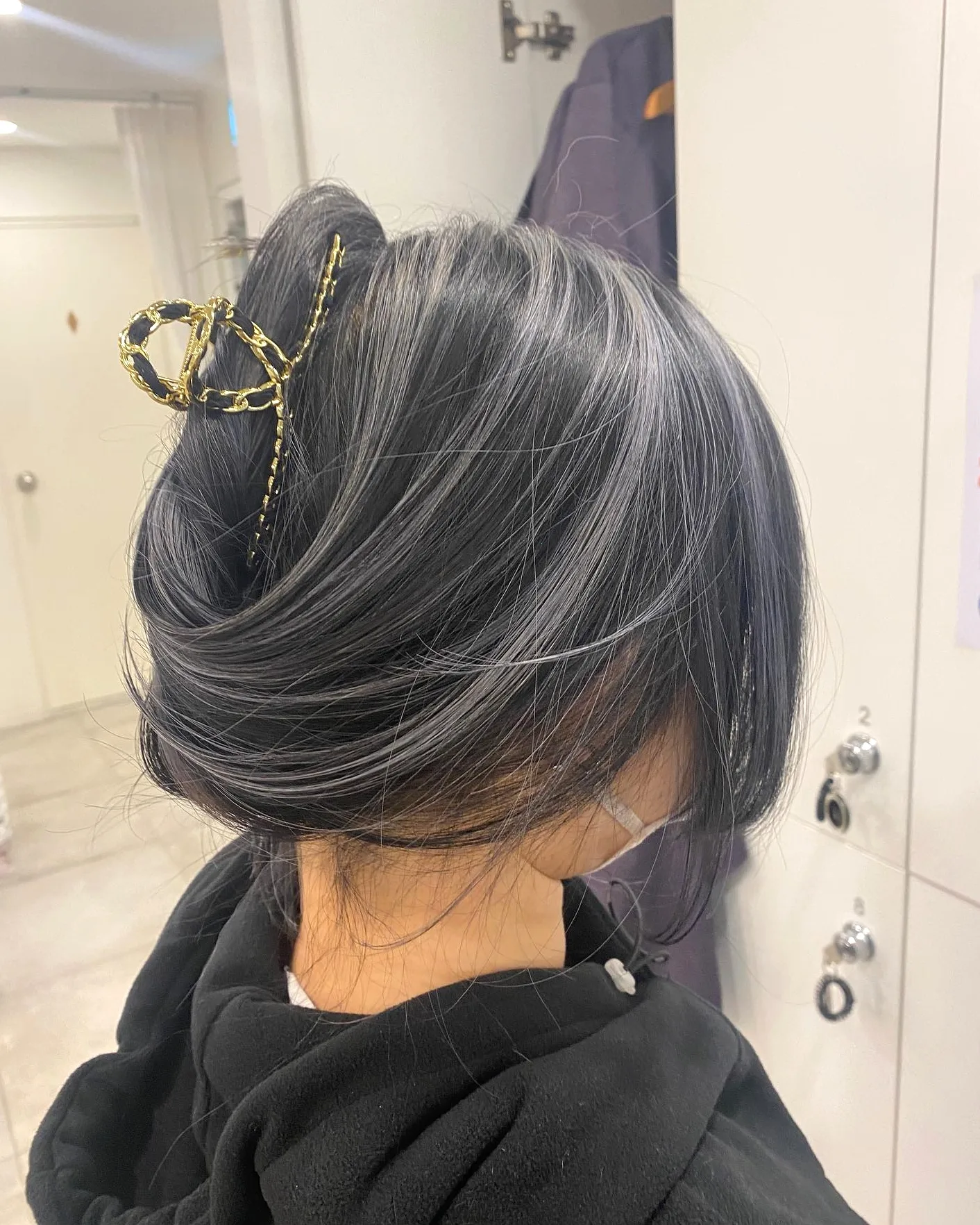 7 Beautiful Korean Blue Hair Color Inspirations | Seoul Hair Salon 9 Korean Blue Hair Color booking information