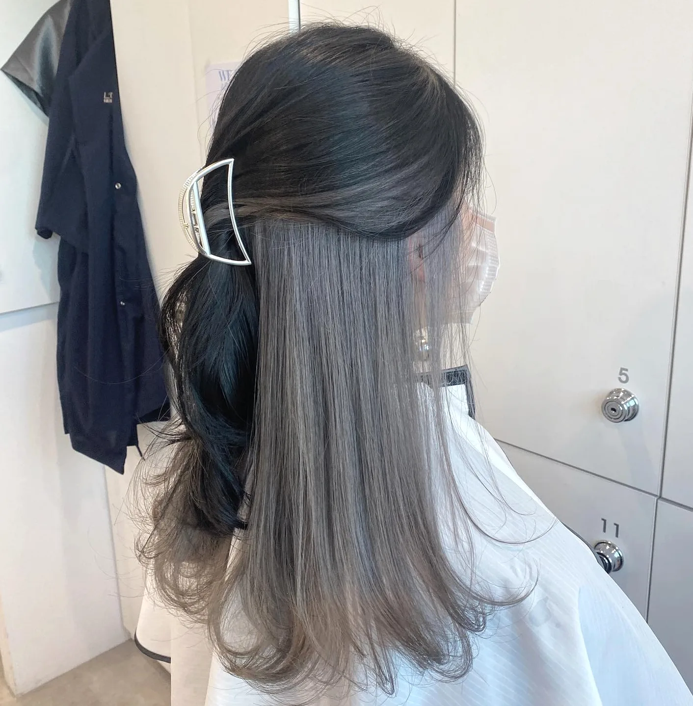 elegant ash blonde Seoul 2026 - Style 10 at Korea Hair Salon Seoul