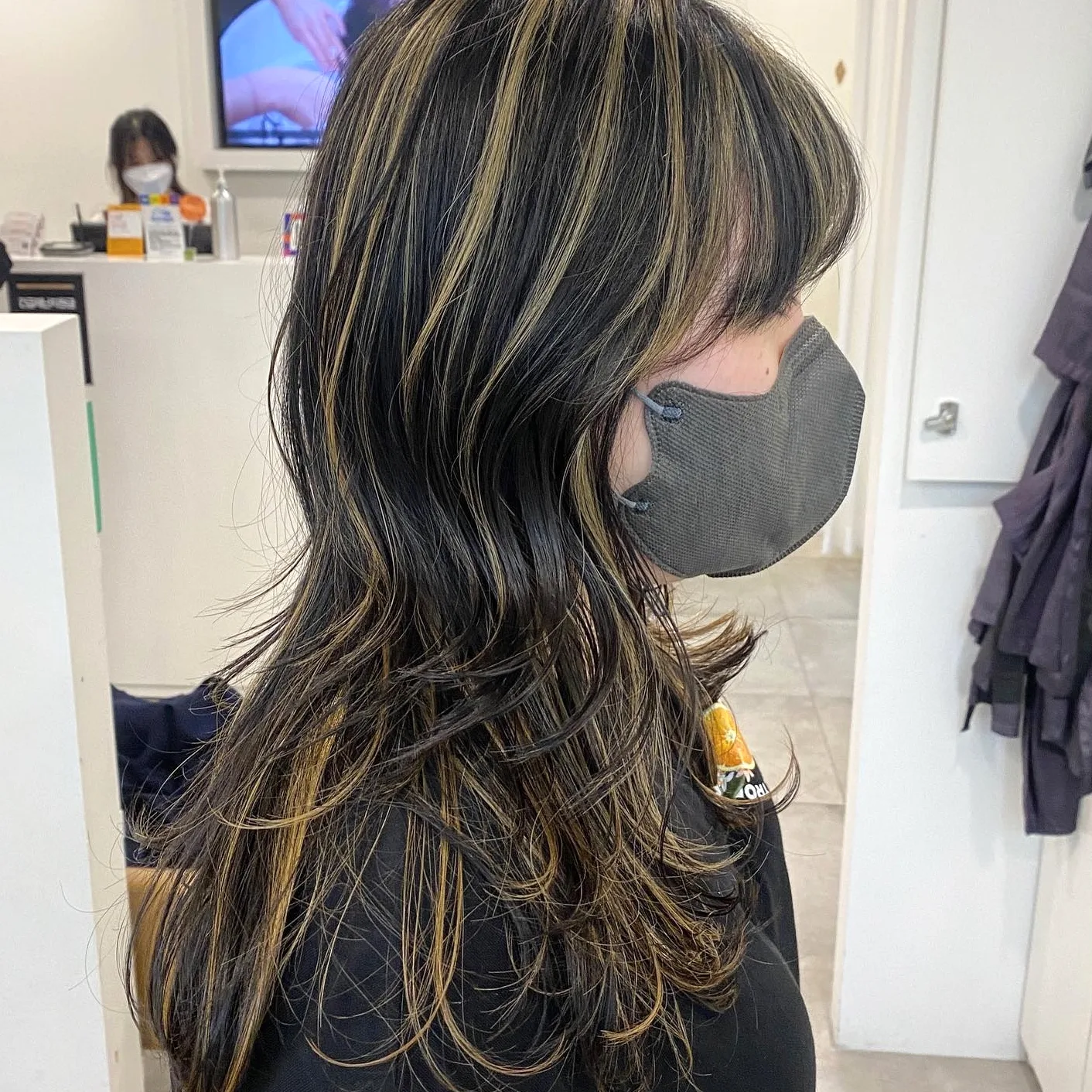 ash brown balayage Seoul - Style 3 at Korea Hair Salon Seoul