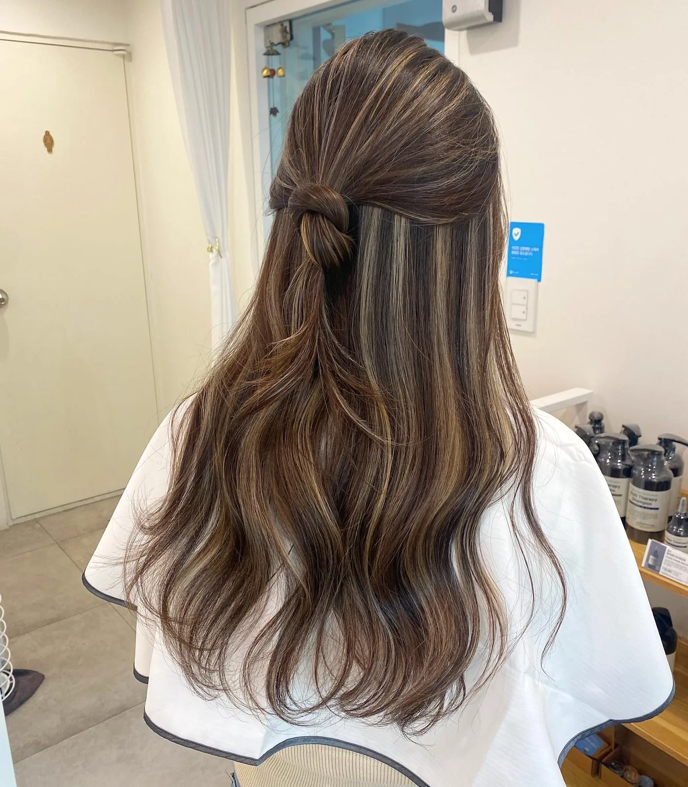 pastel hair highlights Korea 2026 - Style 5 at Korea Hair Salon Seoul
