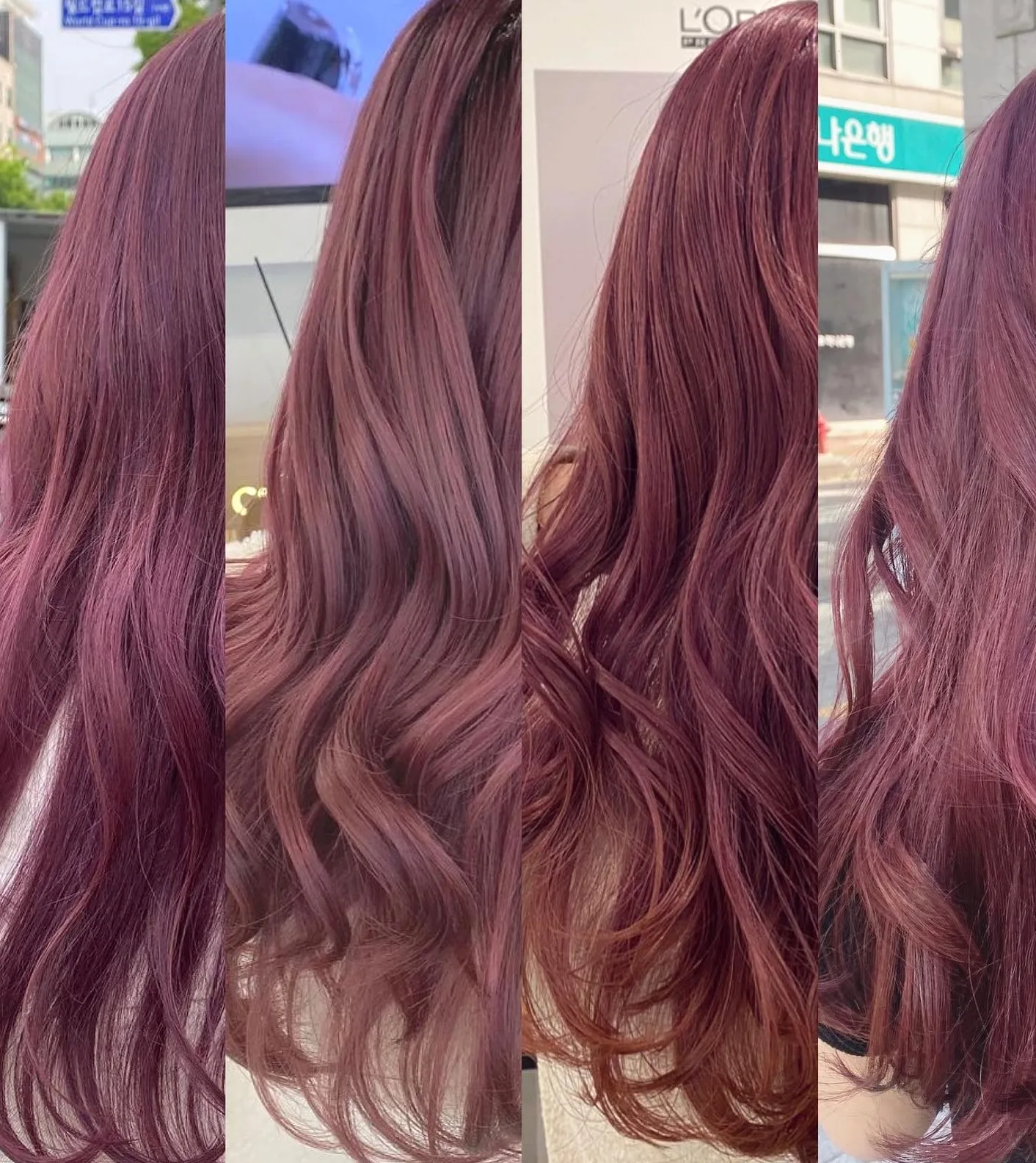 deep blue hairstyles Seoul - Style 9 at Korea Hair Salon Seoul