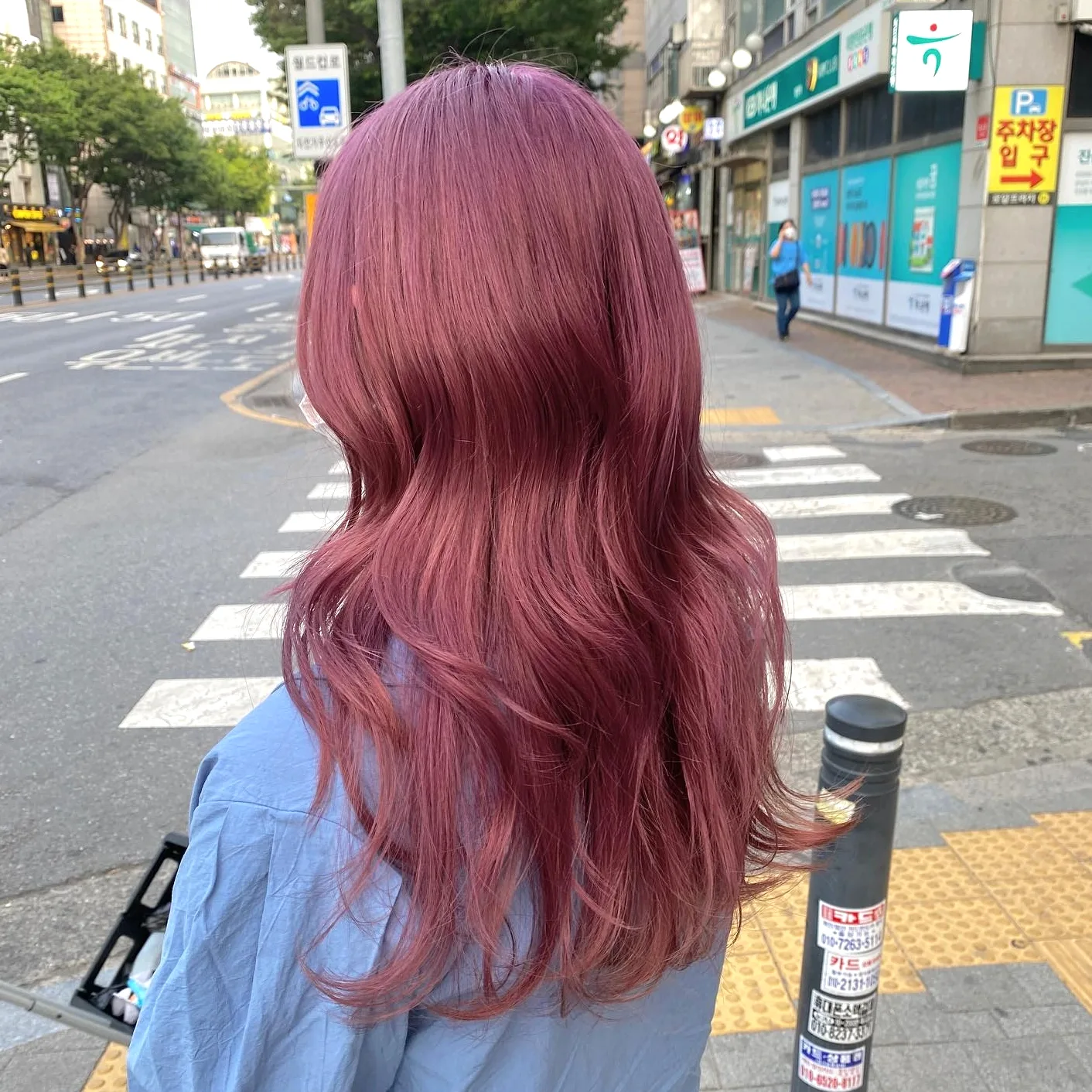 ash brown balayage Seoul - Style 4 at Korea Hair Salon Seoul