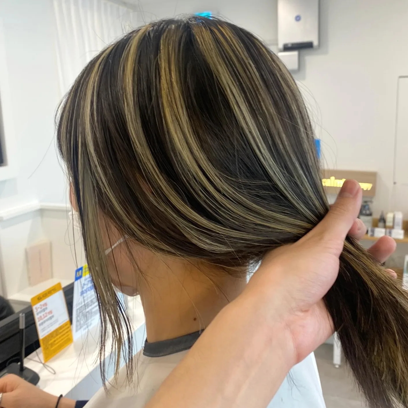 elegant ash blonde Seoul 2026 - Style 9 at Korea Hair Salon Seoul