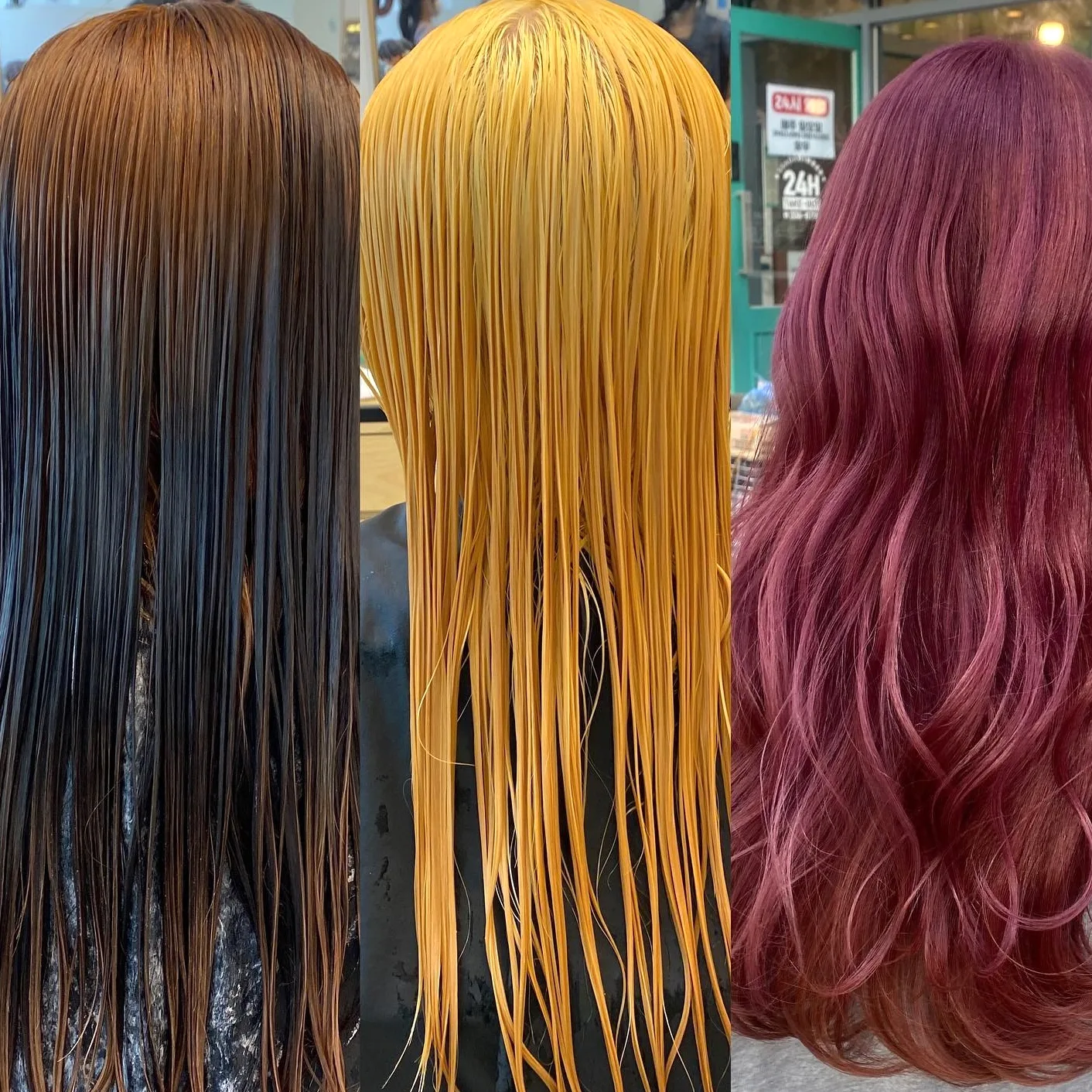 ash blue hair Seoul - Style 7 at Korea Hair Salon Seoul