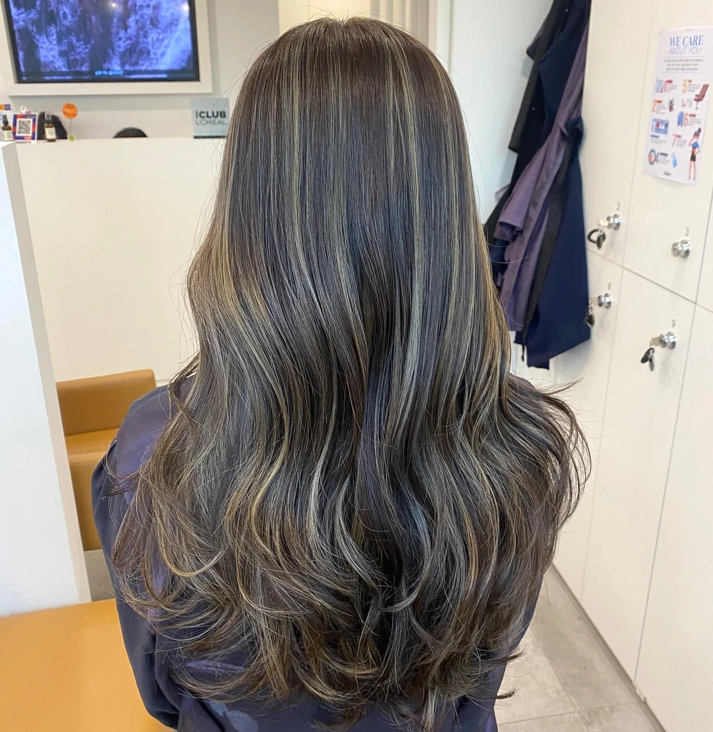 trendy blue hair Seoul - Style 9 at Korea Hair Salon Seoul