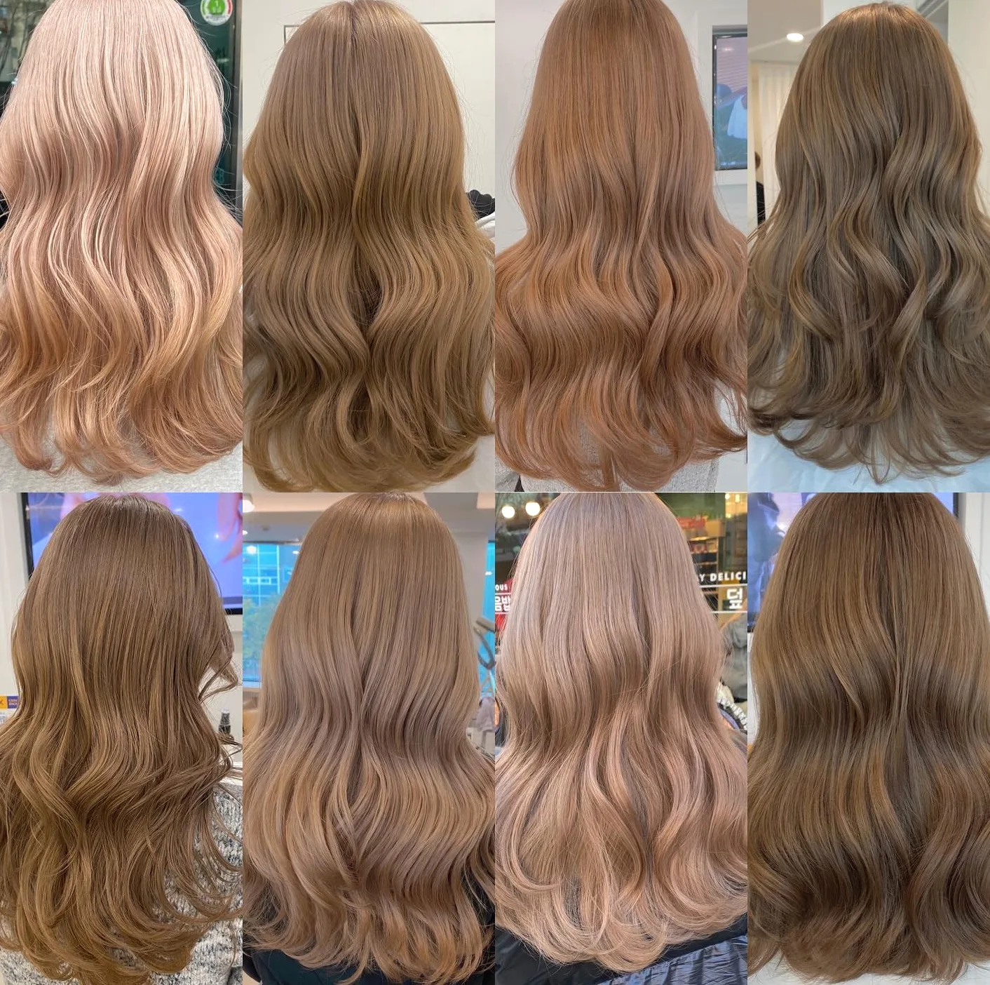 7 Amazing Korean Rose Gold Hair Trends in 2026 | Seoul Hair Salon 3 Korean Rose Gold Hair style example