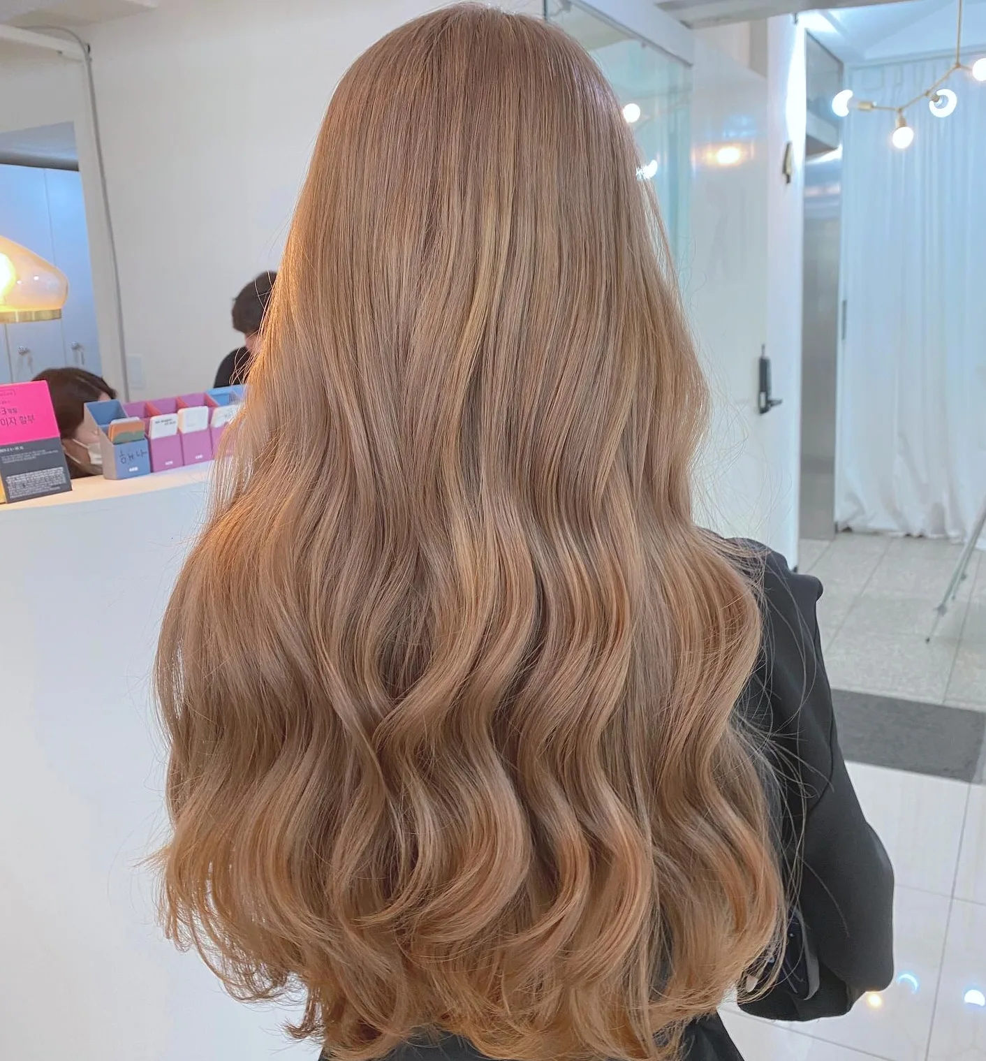 7 Beautiful Korean Dusty Pink Hair Inspirations | Seoul Hair Salon 5 Korean Dusty Pink Hair coloring process