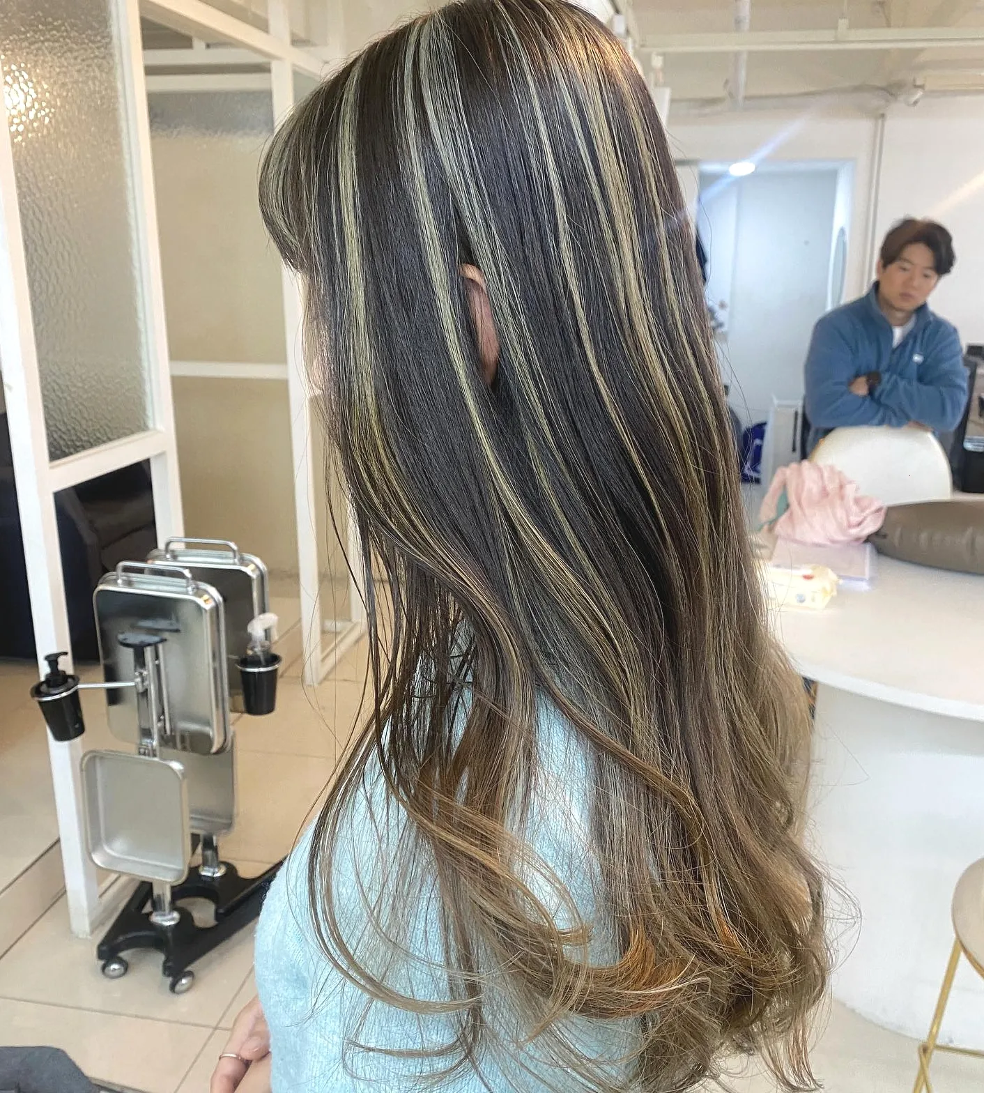 7 Amazing Korean Mocha Hair Color Trends in 2026 | Seoul Hair Salon 3 Korean Mocha Hair Color style example