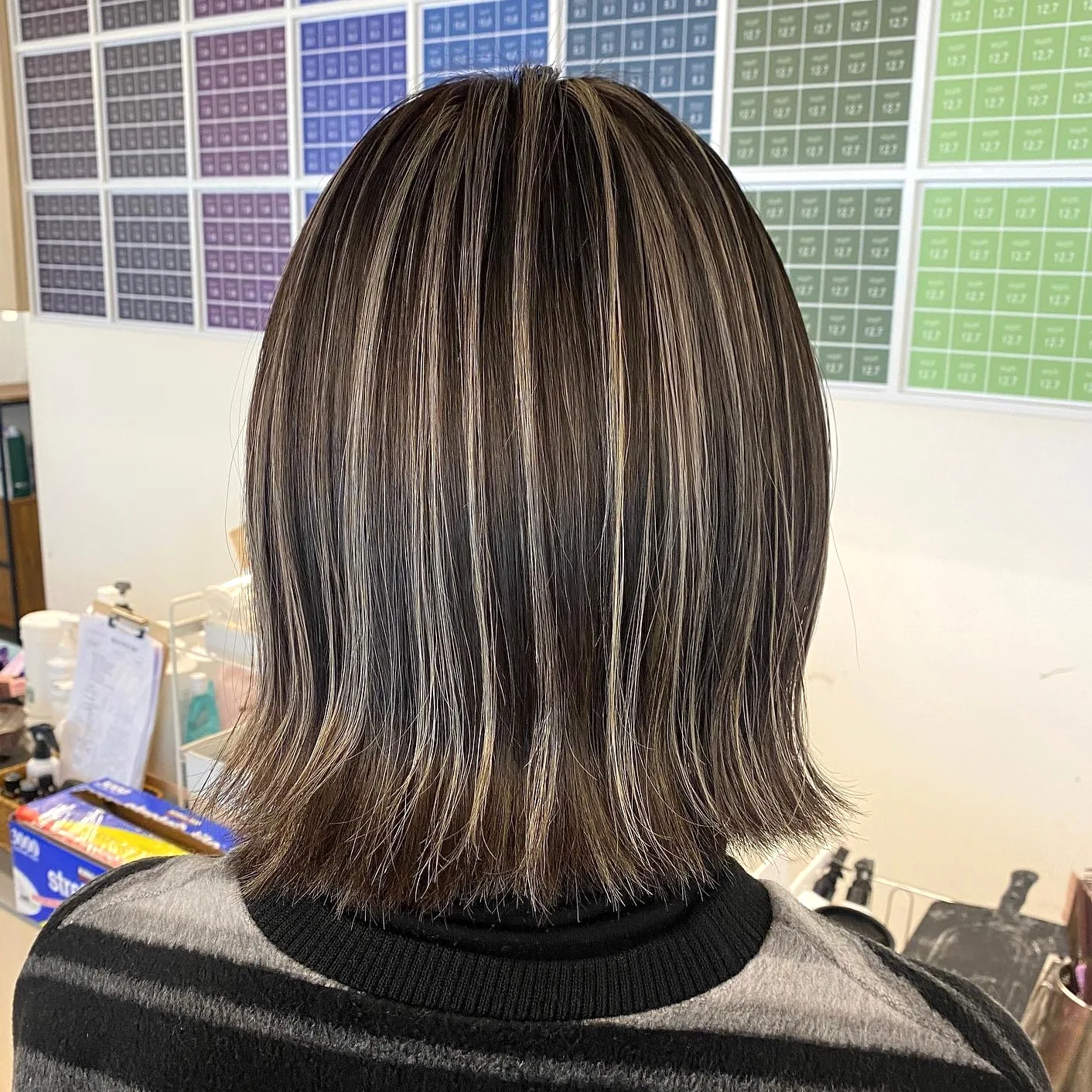 7 Stunning Korean Balayage Styles You Need to Try | Seoul Hair Salon 9 Korean short bob with balayage