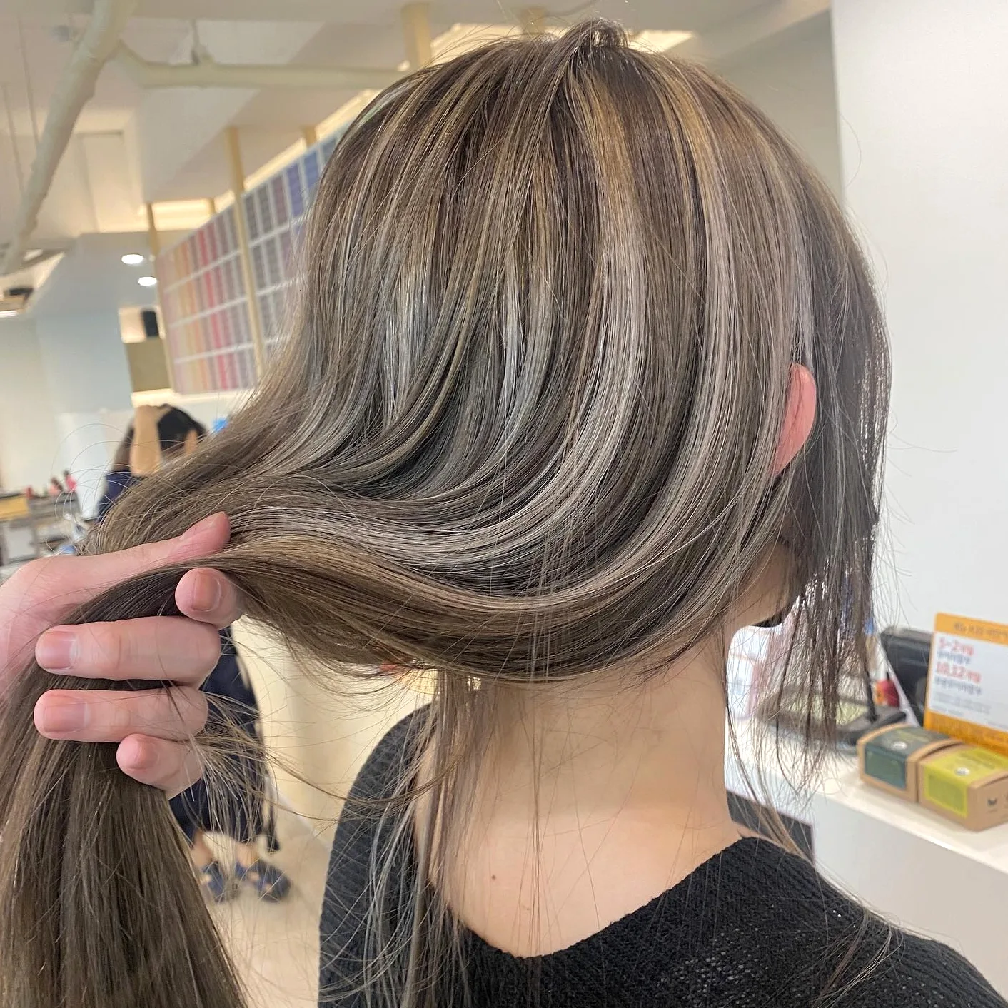 7 Beautiful Korean Ash Brown Hair Inspirations | Seoul Hair Salon 4 Korean Ash Brown Hair at Seoul Hair Salon