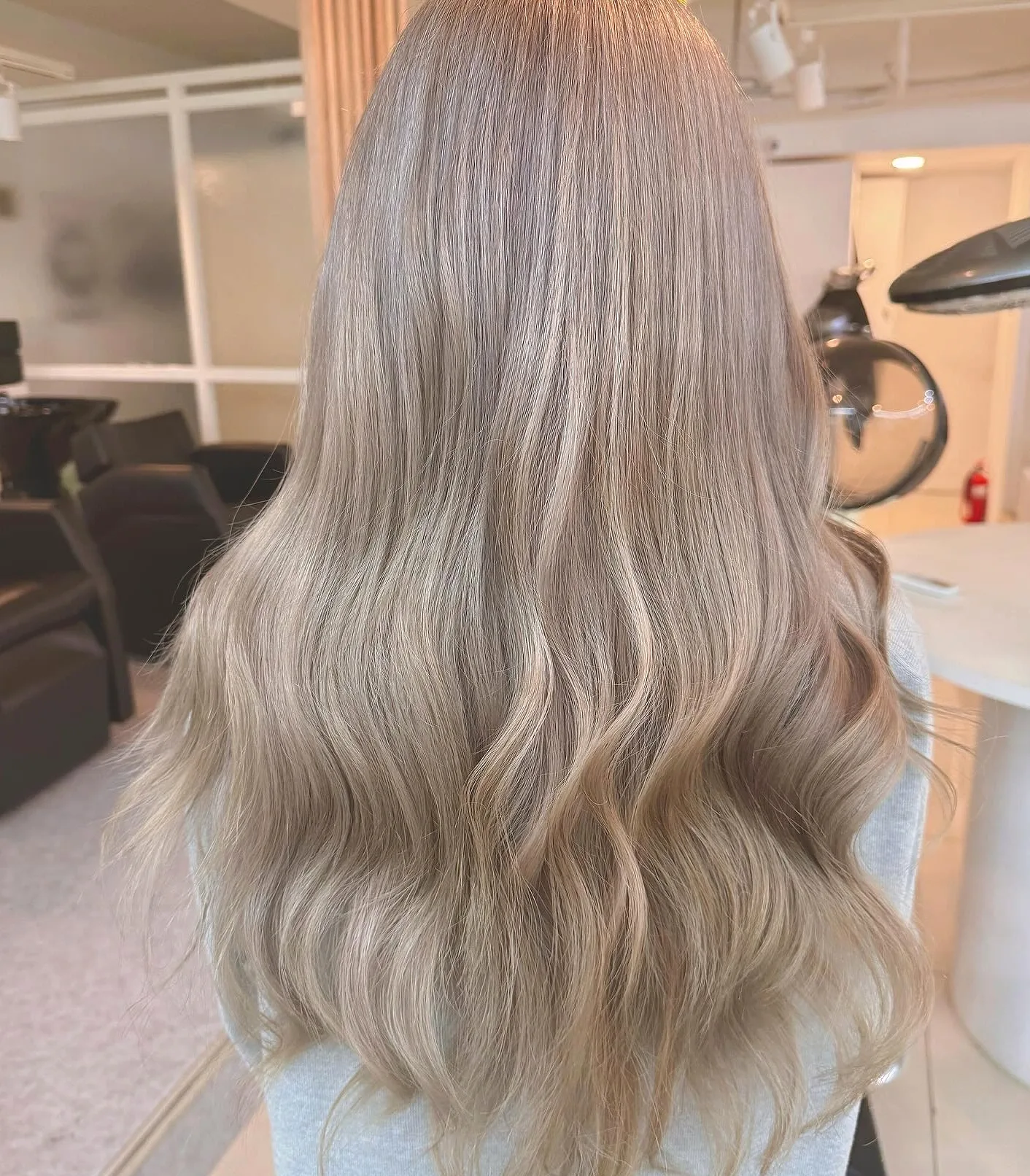 Gorgeous Korean Tangerine Hair Collection: 7 Must-See Looks | Seoul Hair Salon 5 Korean Tangerine Hair coloring process