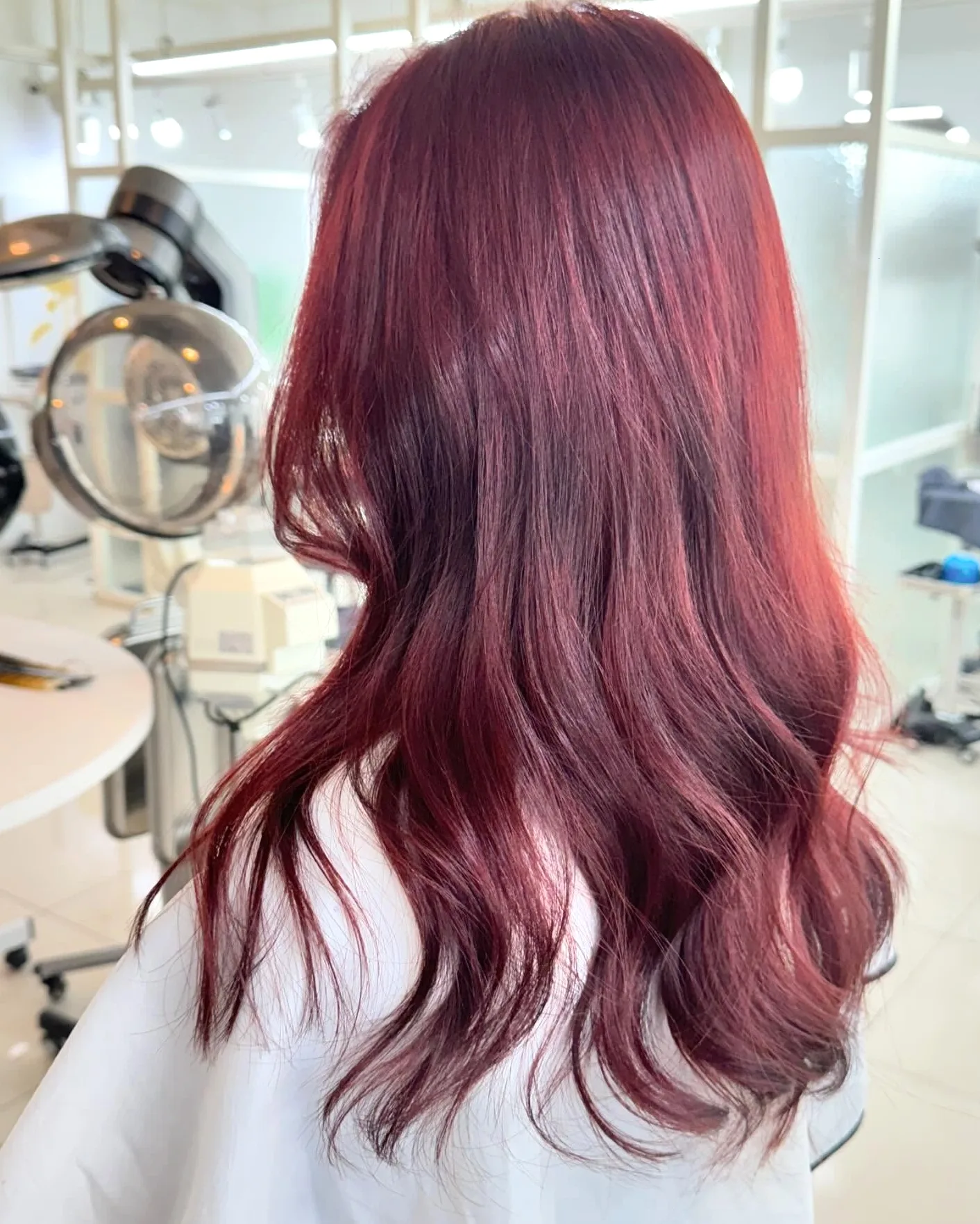 Gorgeous Korean Tangerine Hair Collection: 7 Must-See Looks | Seoul Hair Salon 9 Korean Tangerine Hair booking information