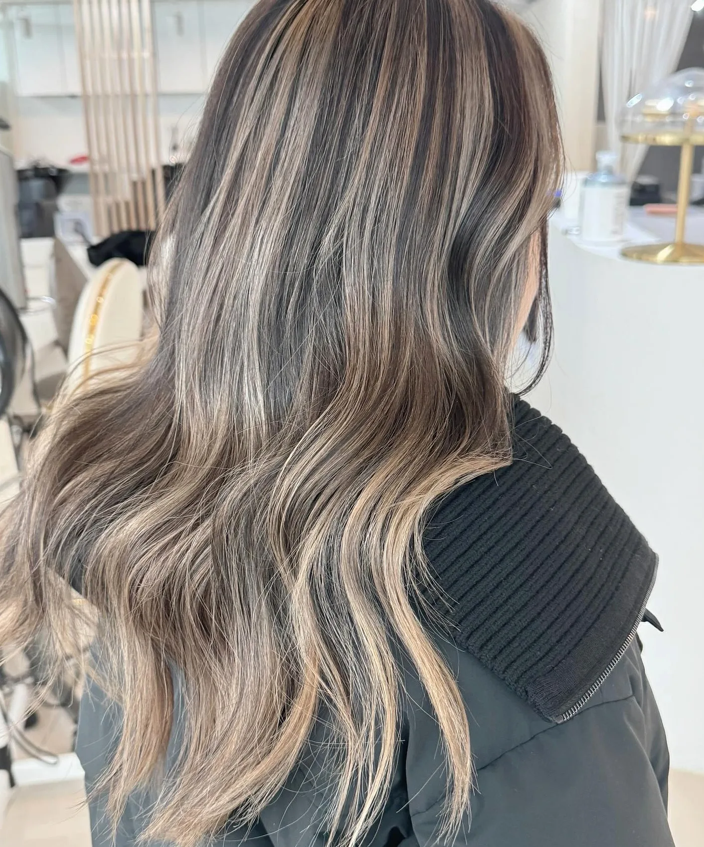 7 Amazing Korean Apricot Hair Color Trends in 2026 | Seoul Hair Salon 3 Korean Apricot Hair Color style example