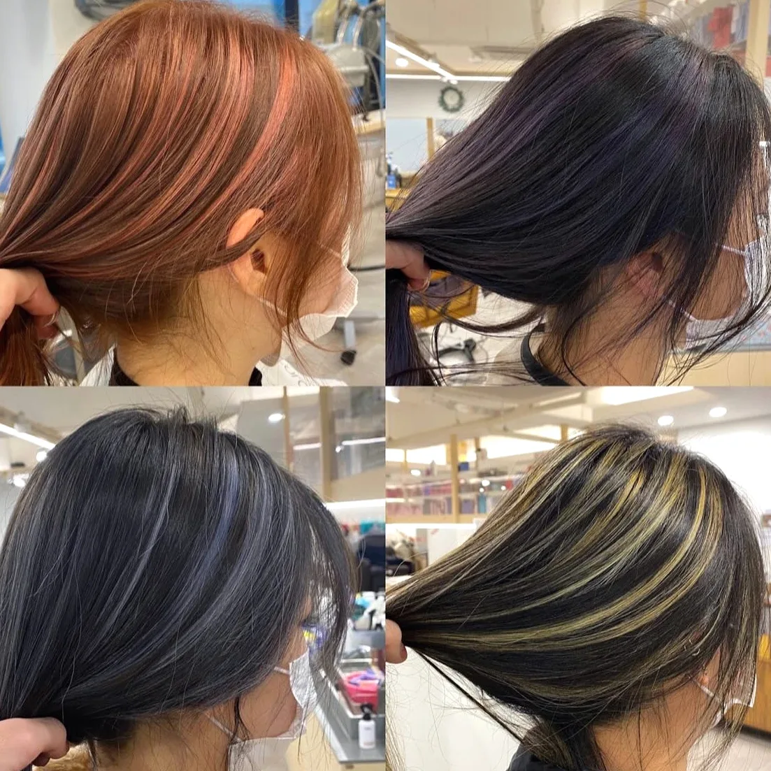 pastel hair highlights Korea 2026 - Style 10 at Korea Hair Salon Seoul