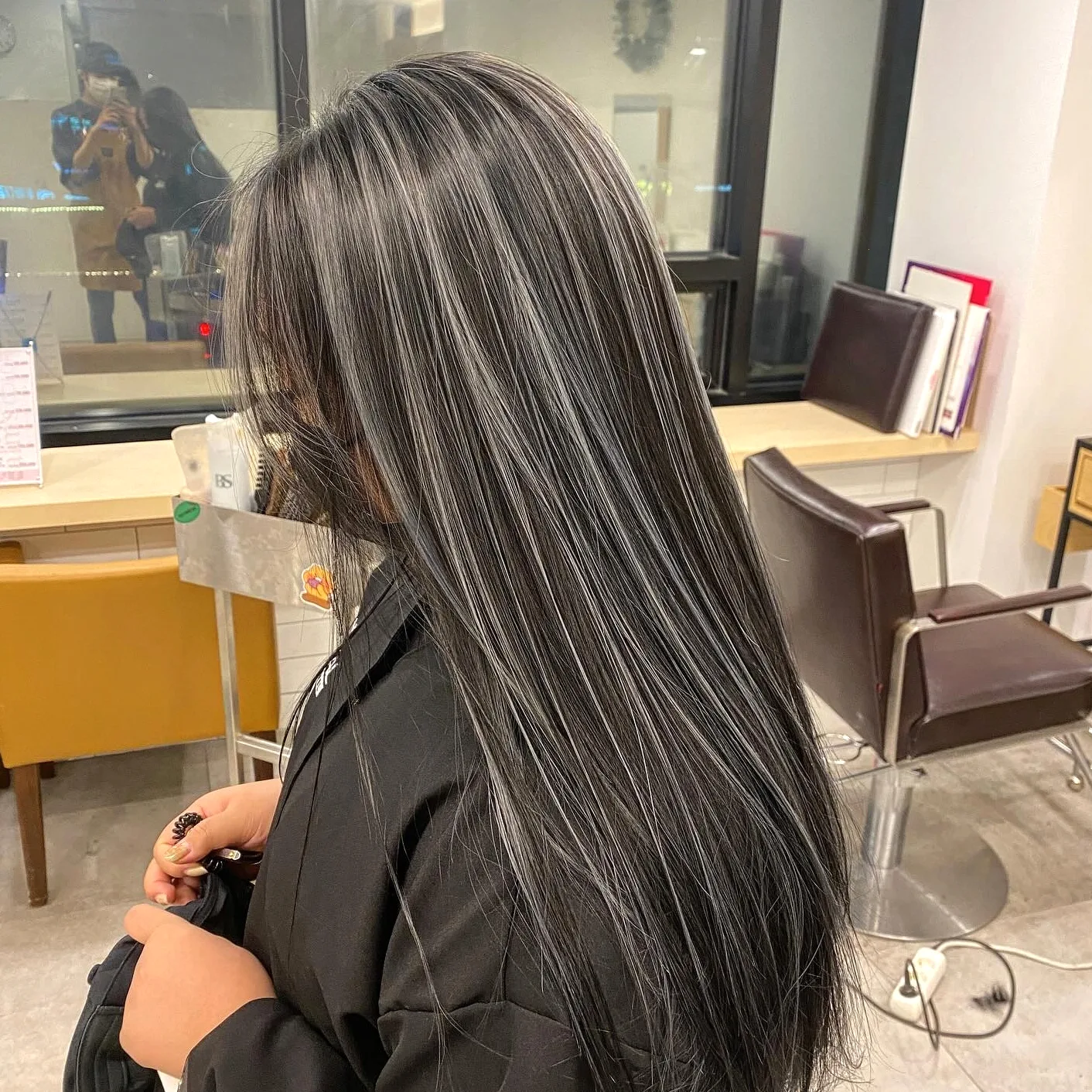 stylish hair highlights 2026 - Style 1 at Korea Hair Salon Seoul