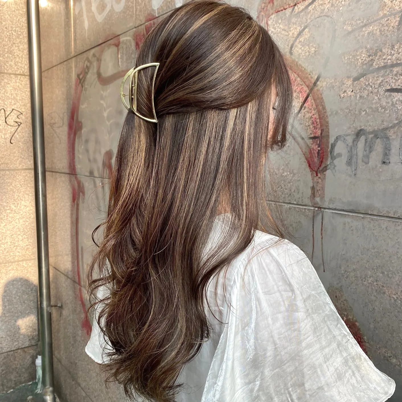 ash brown balayage Seoul - Style 10 at Korea Hair Salon Seoul