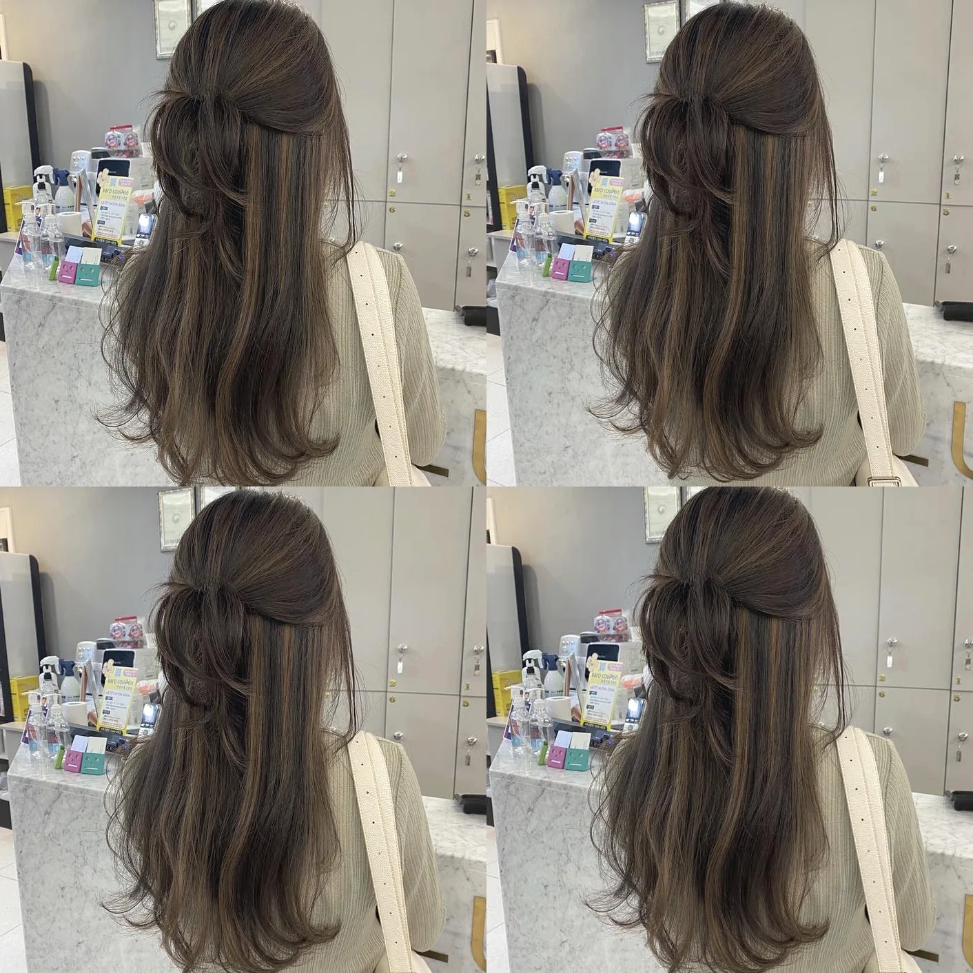 trendy blue hair Seoul - Style 2 at Korea Hair Salon Seoul