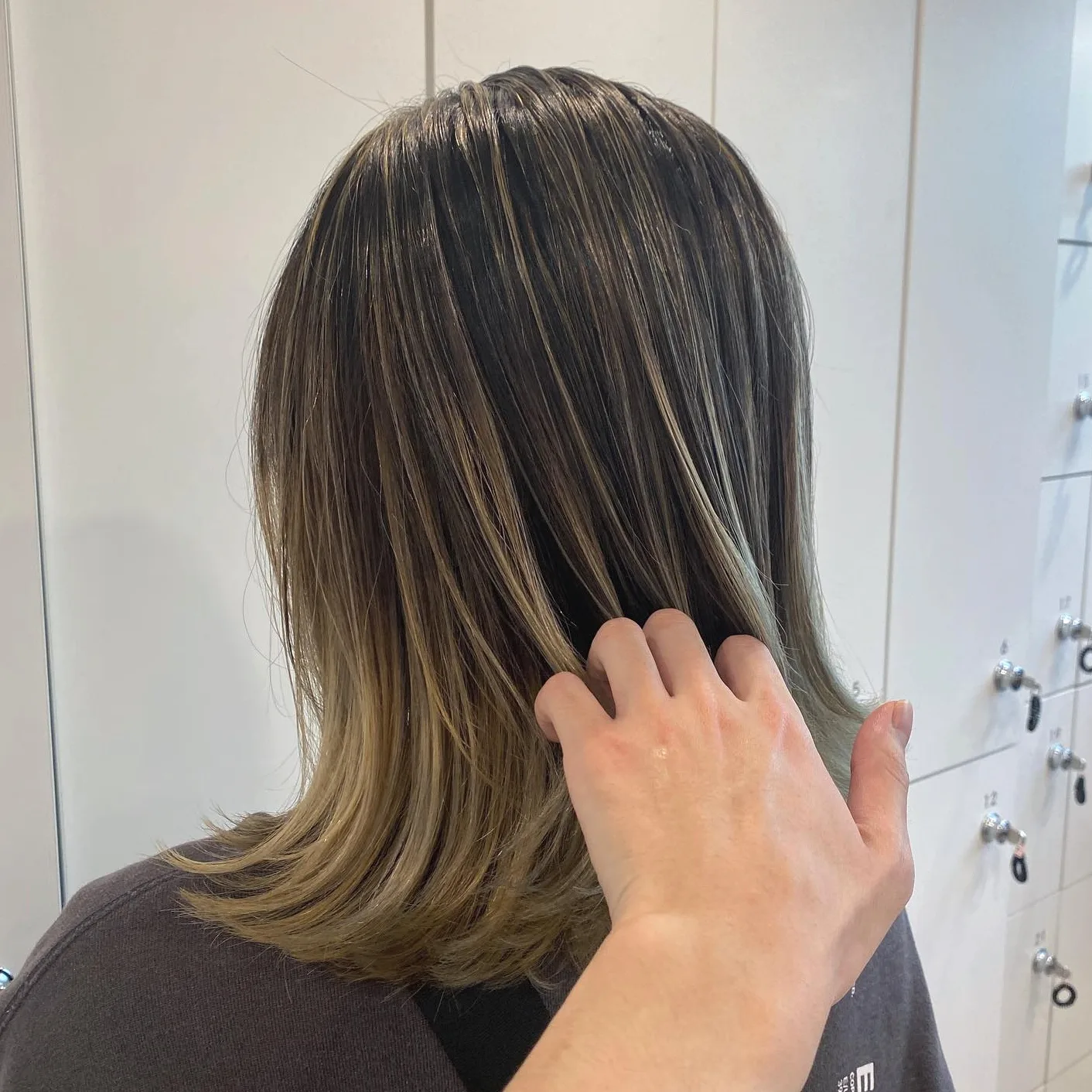 ash blue hair Seoul - Style 2 at Korea Hair Salon Seoul