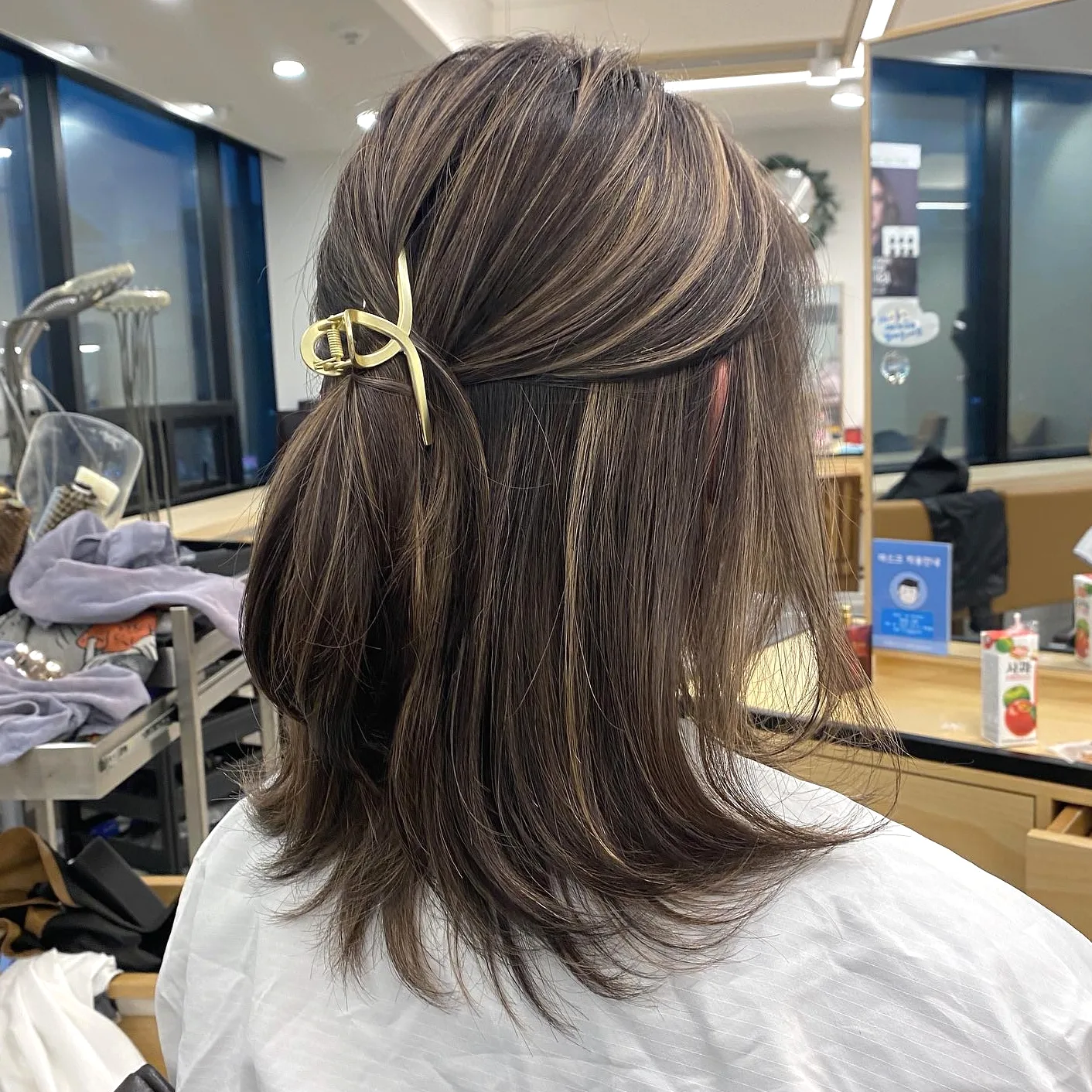ash gray styles Seoul - Style 8 at Korea Hair Salon Seoul