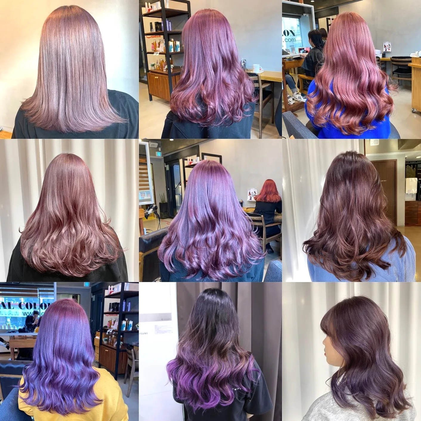 face-framing highlights 2026 - Style 7 at Korea Hair Salon Seoul