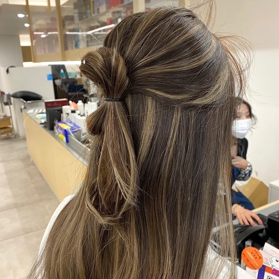 ash blonde hair styles 2026 - Style 10 at Korea Hair Salon Seoul