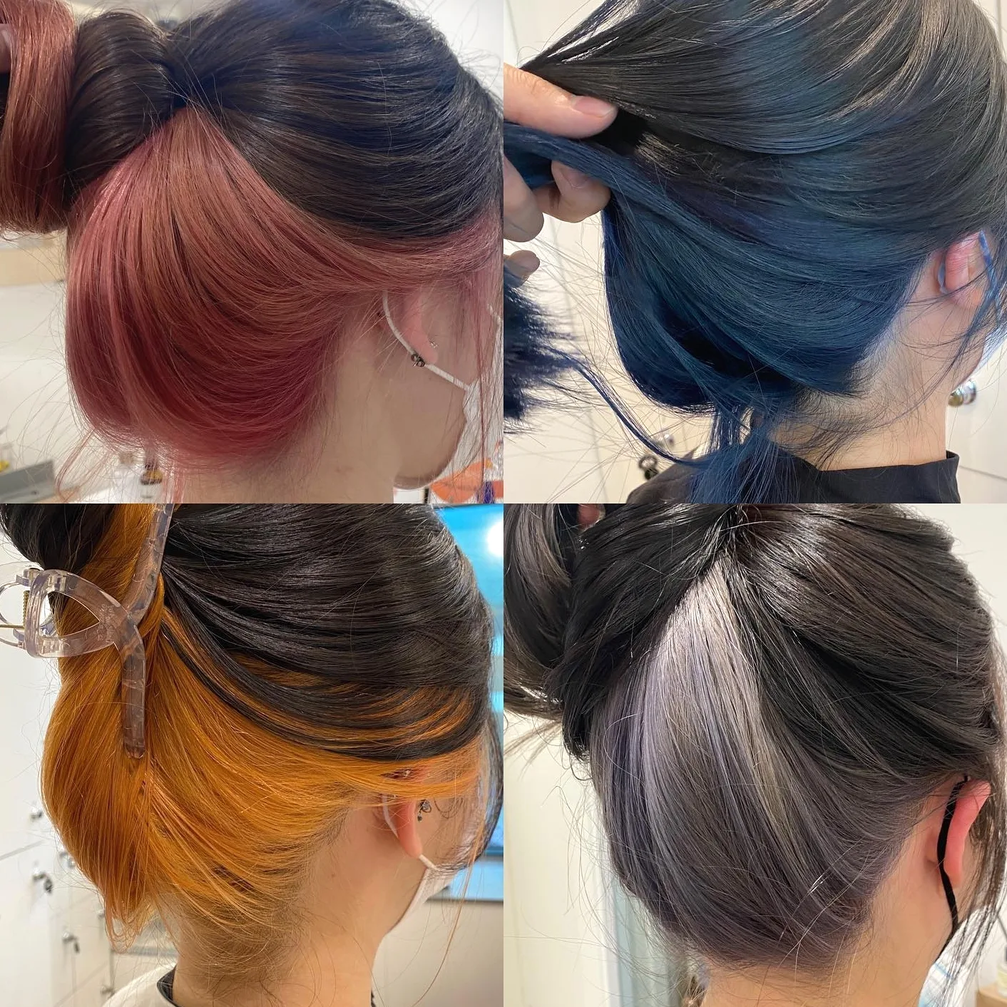 chic winter hair colors Seoul - Style 10 at Korea Hair Salon Seoul