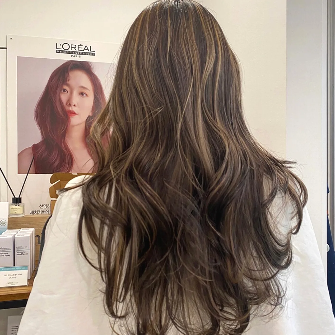 chic winter hair colors Seoul - Style 9 at Korea Hair Salon Seoul