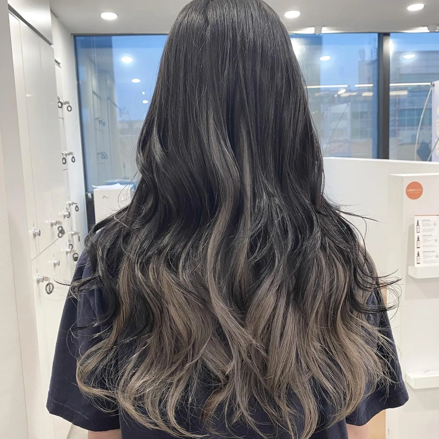 ash brown balayage Seoul - Style 6 at Korea Hair Salon Seoul