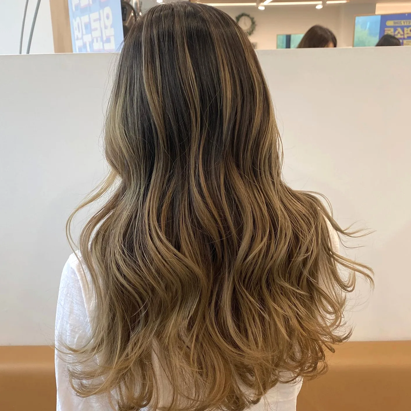 ash blue hair Seoul - Style 9 at Korea Hair Salon Seoul