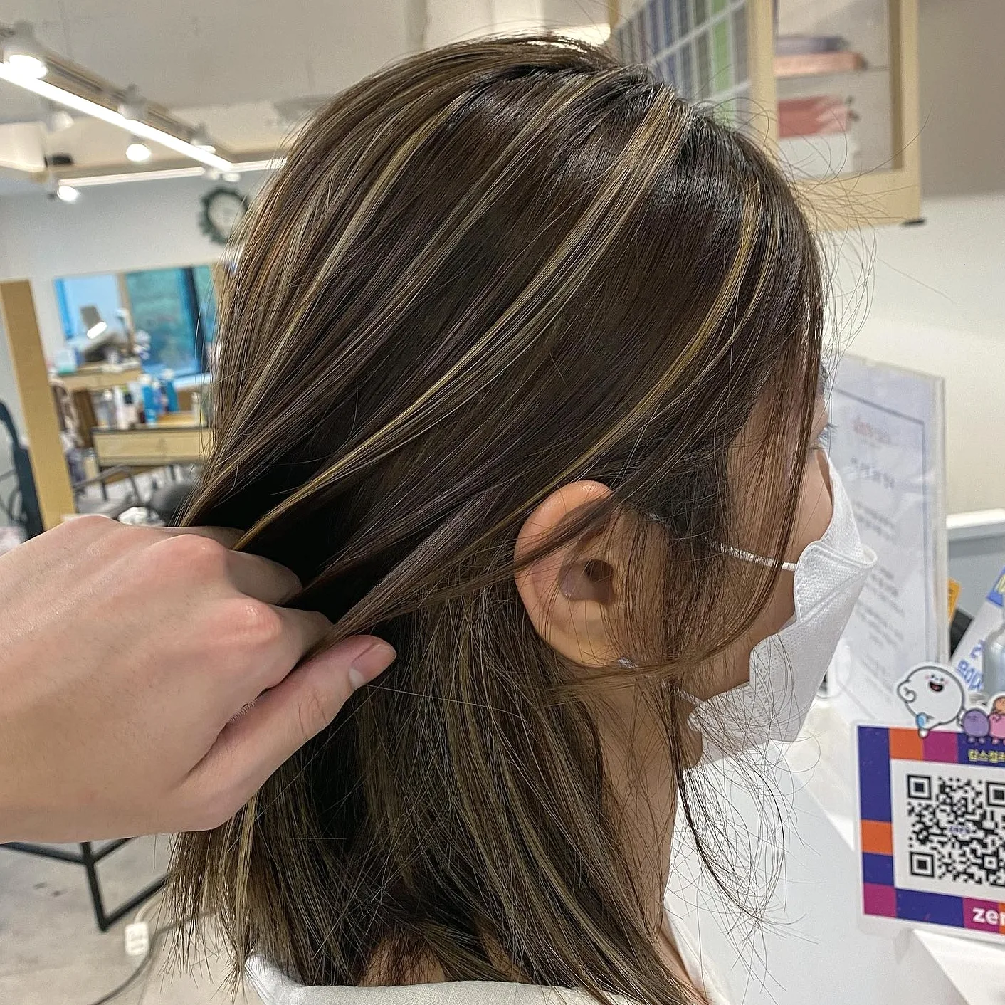 ash brown styles winter 2026 - Style 2 at Korea Hair Salon Seoul