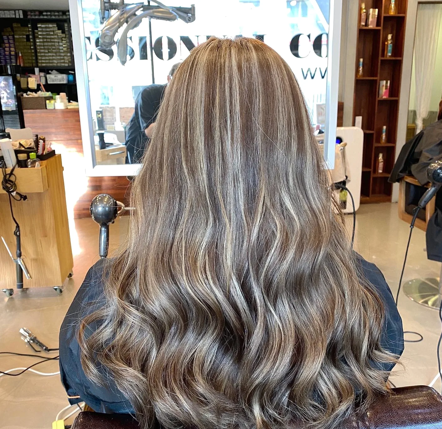 ash blue hair Seoul - Style 6 at Korea Hair Salon Seoul