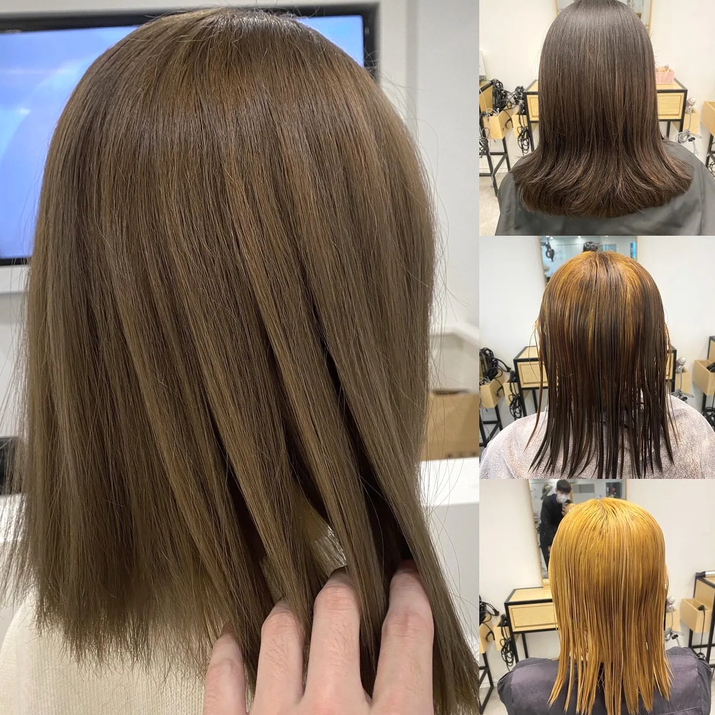 7 Beautiful Korean Milk Tea Hair Inspirations | Seoul Hair Salon 9 Korean Milk Tea Hair booking information