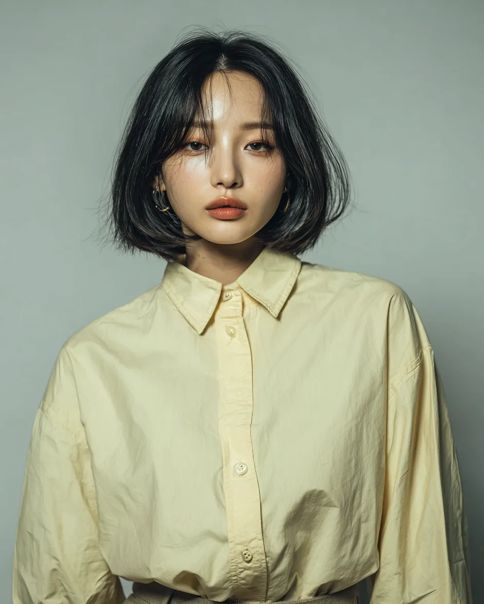 7 Amazing Korean Setting Perm Trends in 2026 | Seoul Hair Salon 3 Korean Setting Perm style example