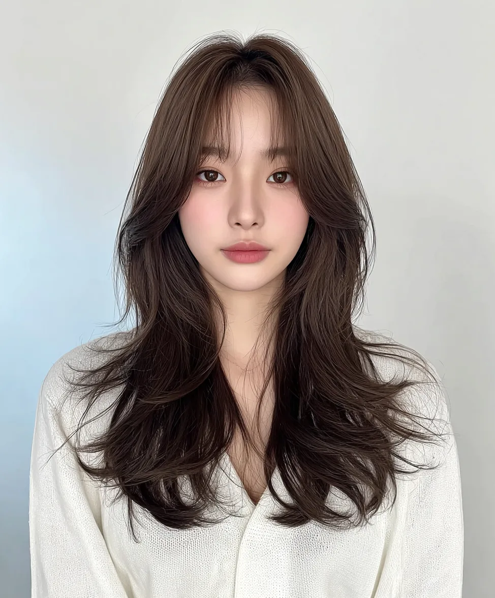 7 Beautiful Korean Hug Perm Inspirations | Seoul Hair Salon 9 Korean Hug Perm booking