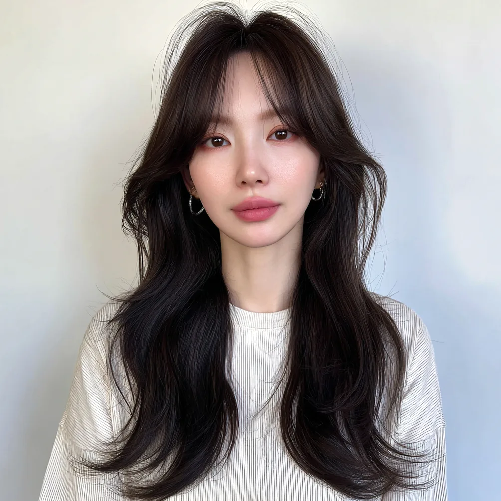 7 Beautiful Korean Wave Perm Inspirations | Seoul Hair Salon 9 Korean Wave Perm booking