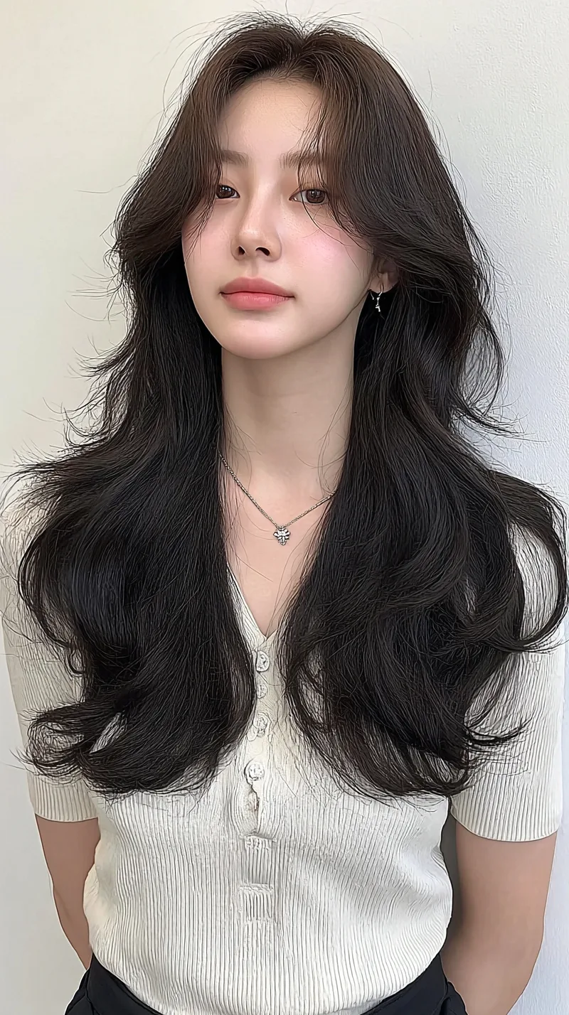 7 Beautiful Korean Digital Perm Inspirations | Seoul Hair Salon 5 Korean Digital Perm process