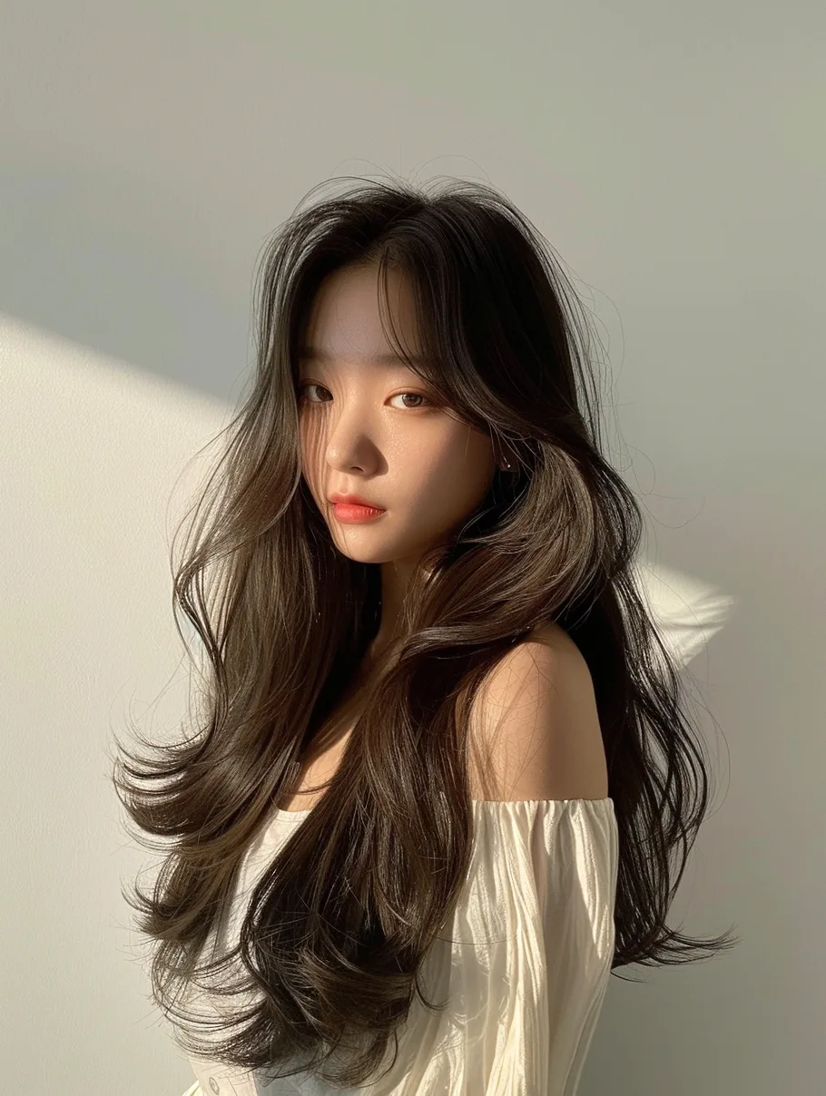 Gorgeous Korean Down Perm Collection: 7 Must-See Looks | Seoul Hair Salon 4 Korean Down Perm at Seoul Hair Salon