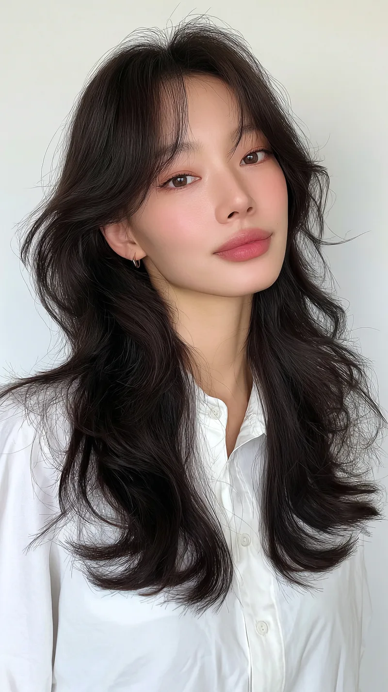 7 Beautiful Korean Wavy Bob Perm Inspirations | Seoul Hair Salon 3 Korean Wavy Bob Perm style example