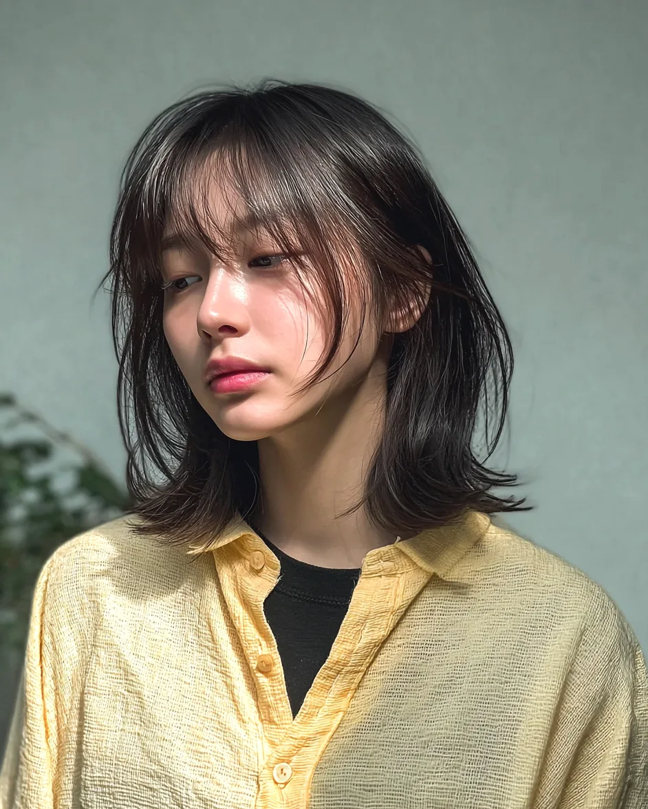 7 Beautiful Korean Wavy Bob Perm Inspirations | Seoul Hair Salon 4 Korean Wavy Bob Perm at Seoul Hair Salon