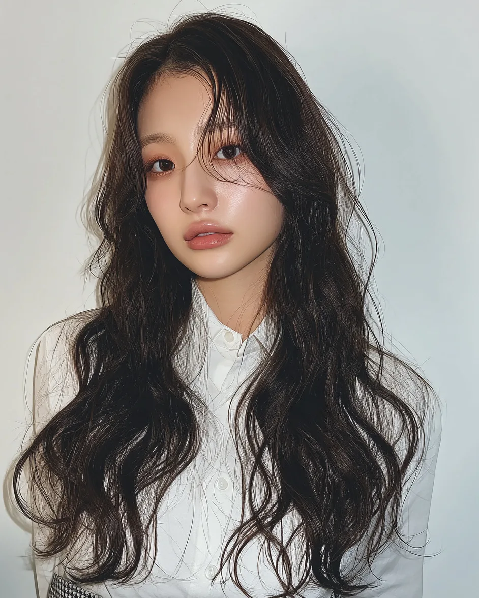 7 Stunning Korean Medium Perm Styles You Need to Try | Seoul Hair Salon 9 Korean Medium Perm booking