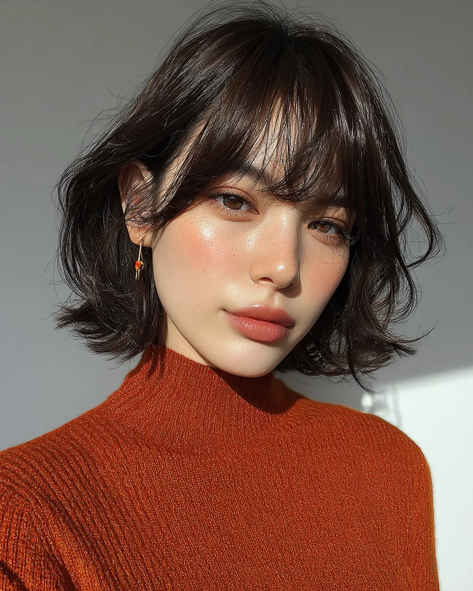 7 Beautiful Korean Curtain Bangs Perm Inspirations | Seoul Hair Salon 7 Korean Curtain Bangs Perm benefits